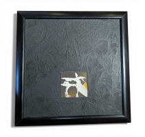 Tableau Abstrait sur fond noir