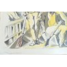 Lithographie "Chasseurs" signée DESPIERRE