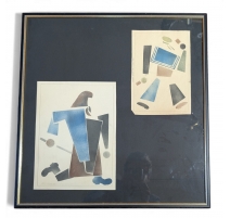 Dessin au pochoir par LEBEDEV