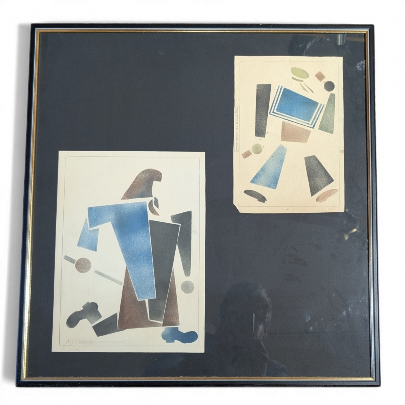 Dessin au pochoir par LEBEDEV