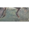 Aquarelle "Chevaux" signée P. DUBAUT