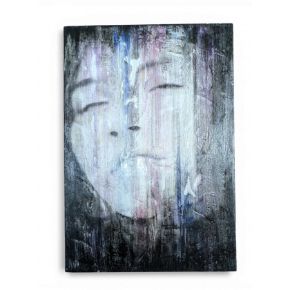 Tableau \"Color me blind\" par TAHMASSIAN