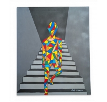 Tableau "The returner" signé Peto CSENGE