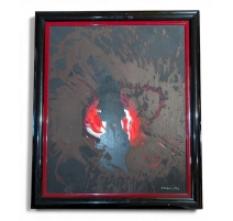 Tableau "Abstrait" signé CORBASSIÈRE