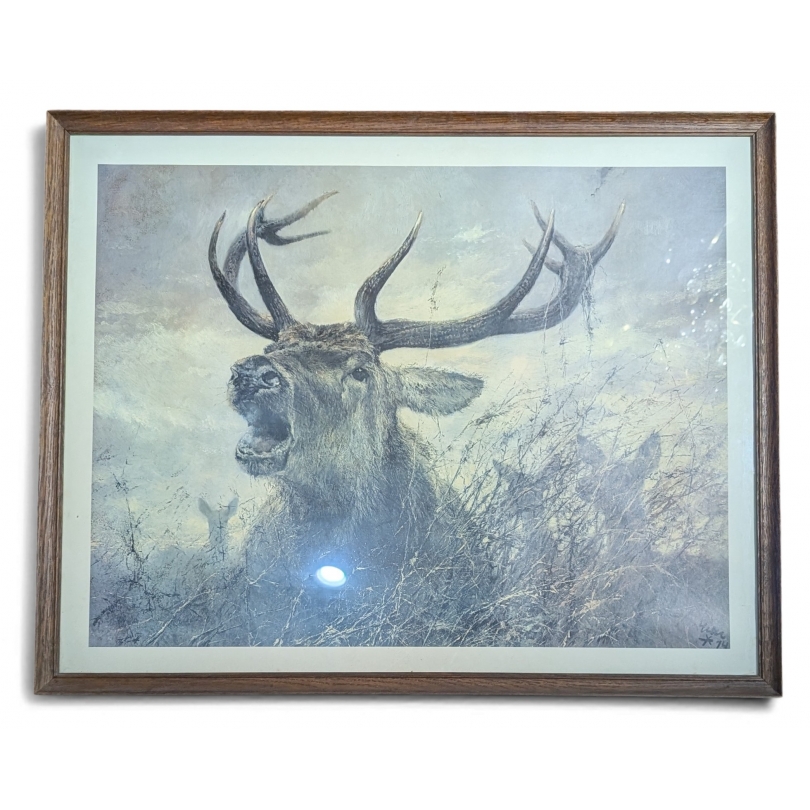 Tirage "Cerf bramant"