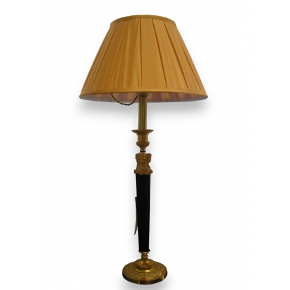 Chandelier \"3 Sphinx\" en bronze doré
