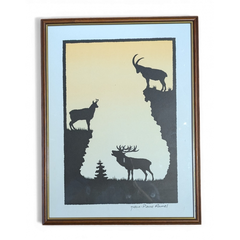 Tirage "Découpage" par Jean-Pierre RAMEL