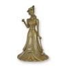 Cloche de table "Golfeuse" en bronze