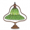 Lampe style Tiffany abat-jour vert