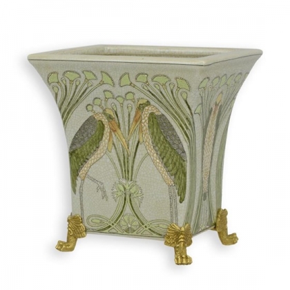 Cache-pot rectangulaire Marabous