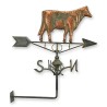 Girouette "Vache" en cuivre