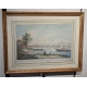 Gravure "Vue de Genève" par LEVEQUE