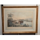 Gravure "Vue de Genève" par LEVEQUE