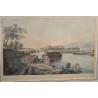 Engraving ‘View of Geneva’ by LEVEQUE.  at Moinat SA  – Antiques and decorative items –  Engravings, lithographs