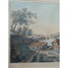 Engraving ‘View of Geneva’ by LEVEQUE.  at Moinat SA  – Antiques and decorative items –  Engravings, lithographs