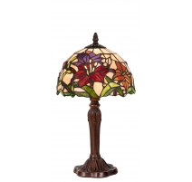Lampe style Tiffany Fleurs