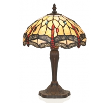 Lampe style Tiffany Libellules