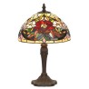 Lampe style Tiffany Fleurs