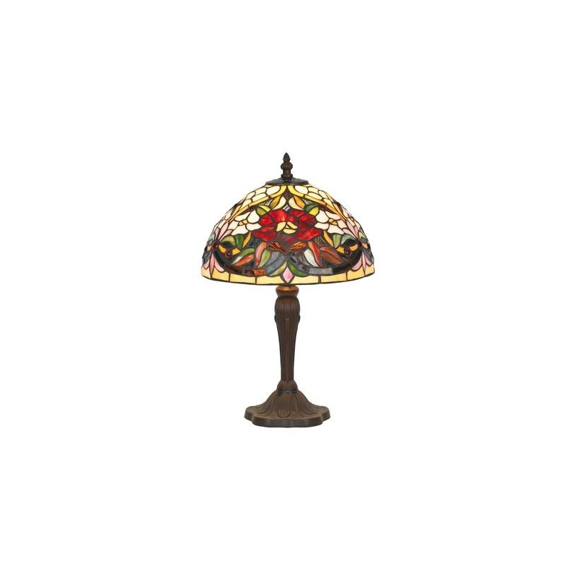 Lampe style Tiffany Fleurs