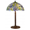 Lampe style Tiffany Fleurs