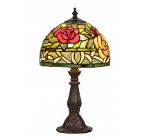 Lampe style Tiffany Roses