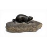 Marmotte en bronze signé REUSSNER