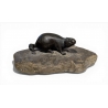 Marmotte en bronze signé REUSSNER
