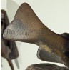 Truite en bronze signé REUSSNER