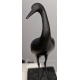 Héron en bronze signé REUSSNER