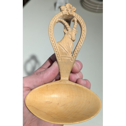 Cuillère à crème \"Bouquetin\"