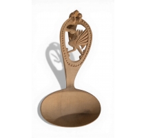 Cuillère à crème "Grue de Gruyères"