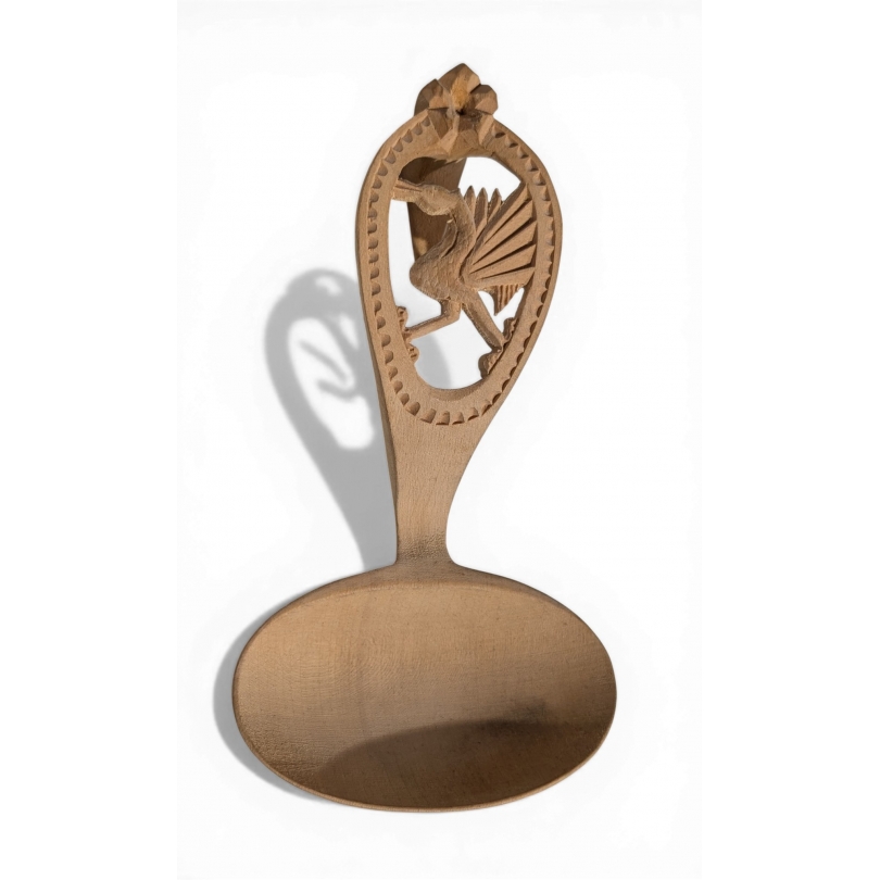 Cuillère à crème "Grue de Gruyères"