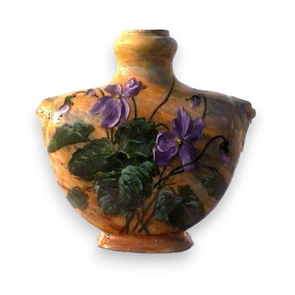 Vase by D'EAUBONNE with violet