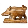 Bronze \"Ragot trottinant\" signé R. HAINARD