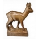 Bronze "Jeune chevreuil" signé HAINARD