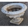 Vasque en fonte blanche