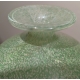 Vase boule en verre soufflé signé Mdina