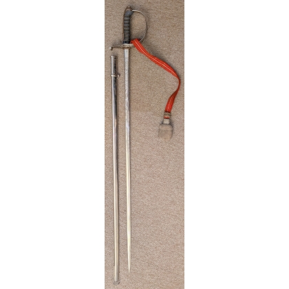 1899 Swiss officer’s sabre with its sword knot