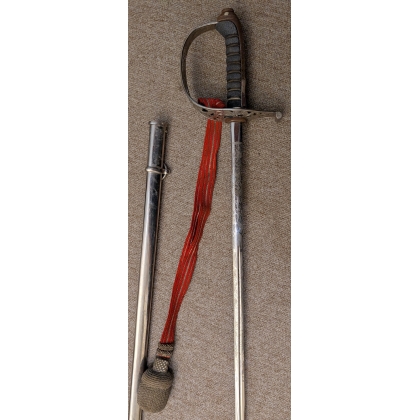 1899 Swiss officer’s sabre with its sword knot