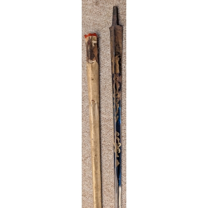 Blade of an English officer’s sword
