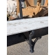 Banc de jardin, pieds en fonte