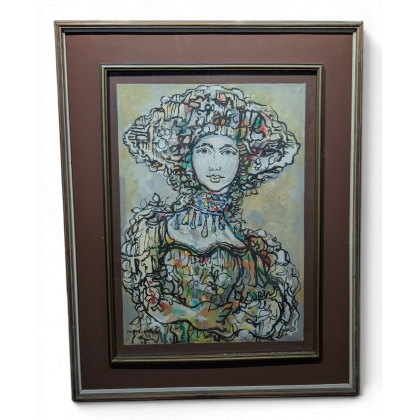 Tableau \"Mujer ornamentada\"