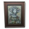 Painting: "Mujer ornamentada"