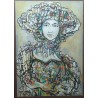Painting: "Mujer ornamentada"