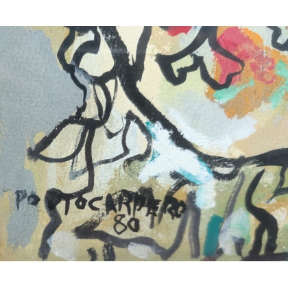 Painting: "Mujer ornamentada"