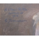 Tableau "Portrait" signé JEANNERET