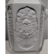 Vase rectangulaire en blanc de chine