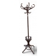 Porte-manteau perroquet en bois courbé