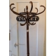 Porte-manteau perroquet en bois courbé
