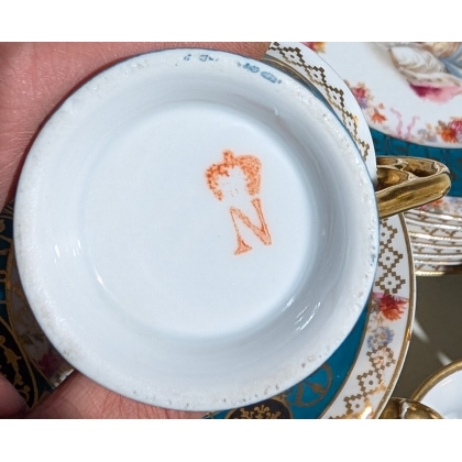 Partie de service en porcelaine \"Napoléon\"